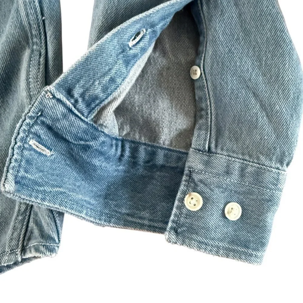 Banana Republic Relaxed-Fit Denim Shirt Mens Size Large
